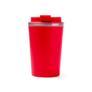 Vaso térmico Stamina Okele 4134, rojo, vista frontal del producto
