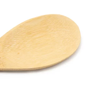 Cuchara de bambú Stamina Nori 4146, bambú, detalle de la pala de la cuchara