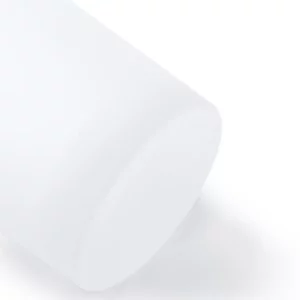 Vaso de cristal para sublimar Stamina Puket 4148, transparente, detalle del cuerpo y de la base del vaso