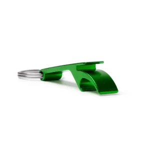 Llavero abridor Stamina Bioko 4207, verde helecho, detalle del modelo