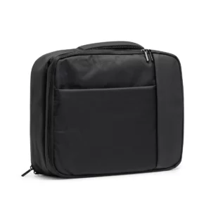 Mochila ejecutiva Stamina Warka 7083, negro, vista de la mochila en perspectiva