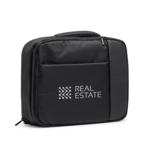 Mochila ejecutiva Stamina Warka 7083, negro, ejemplo de personalización de la mochila