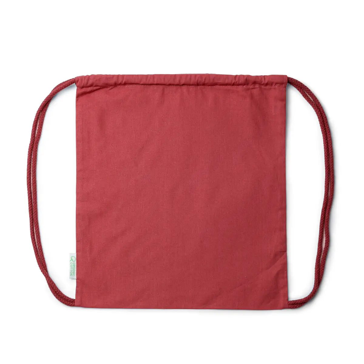 Pack 20 mochilas de algodón Stamina Brest 7087 1 Mochila de algodón Stamina Brest 7087, rojo crisantemo, vista frontal del producto