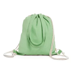 Bolsa mochila Stamina Varese 7107, verde helecho, vista frontal del producto