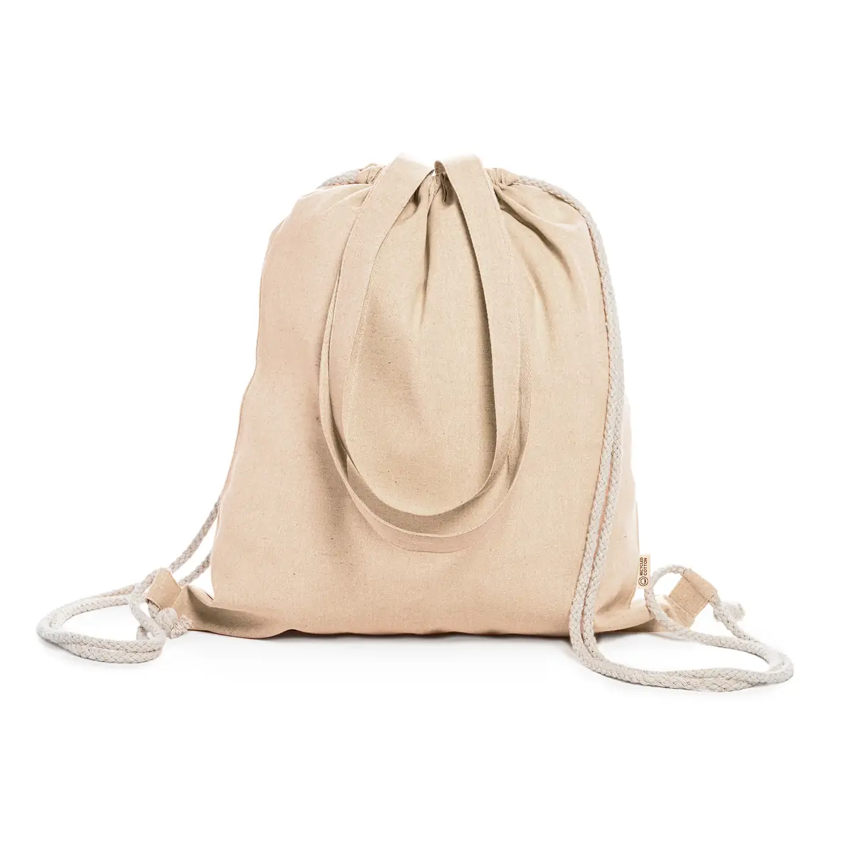 Pack 20 bolsas mochila Stamina Varese 7107 5 Bolsa mochila Stamina Varese 7107, crudo, vista frontal del producto
