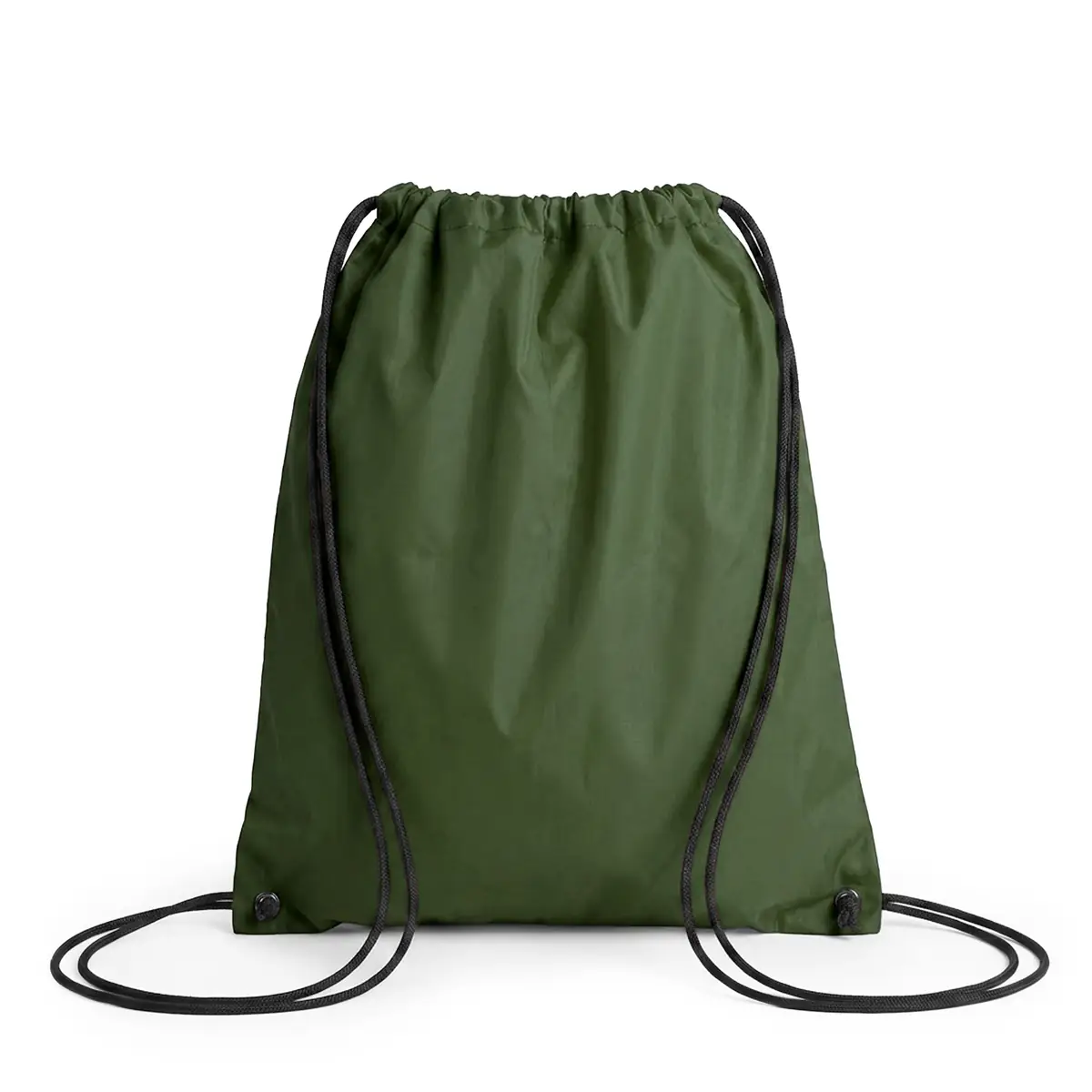 Pack 50 mochilas de cuerdas Stamina Hamelin 7114 14 Mochila de cuerdas Stamina Hamelin 7114, verde oscuro, vista frontal del producto