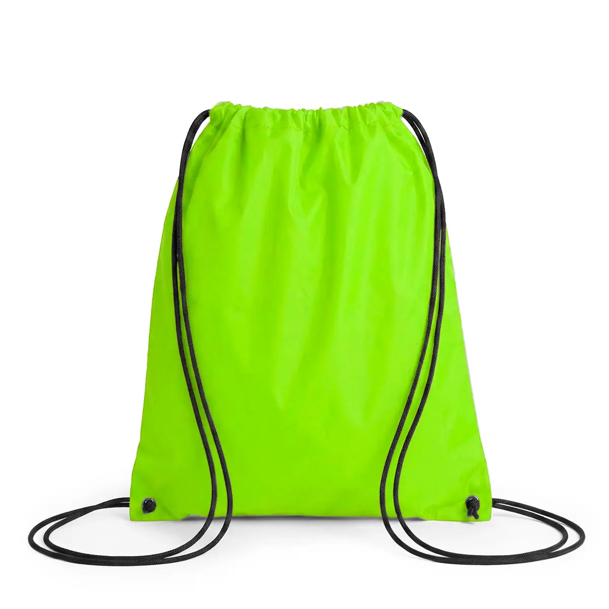 Pack 50 mochilas de cuerdas Stamina Hamelin 7114 11 Mochila de cuerdas Stamina Hamelin 7114, verde oasis, vista frontal del producto