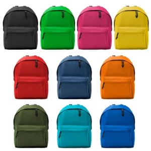Mochila clásica Stamina Marabu 7124, vista del conjunto de colores