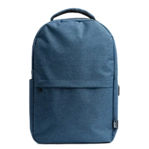 Mochila de RPET Stamina Gregor 7139, royal, vista frontal de la mochila