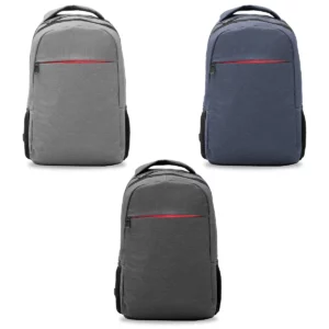 Mochila jaspeada Stamina Chucao 7146, vista del conjunto de tres colores