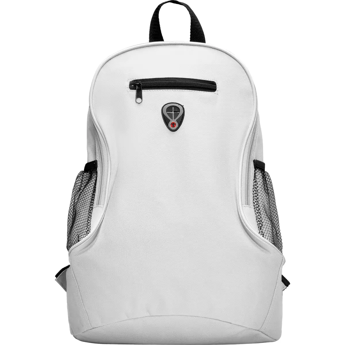 Mochila con salida para auriculares Stamina Condor 7153 1 Mochila con salida para auriculares Stamina Condor 7153, blanco, vista frontal de la mochila