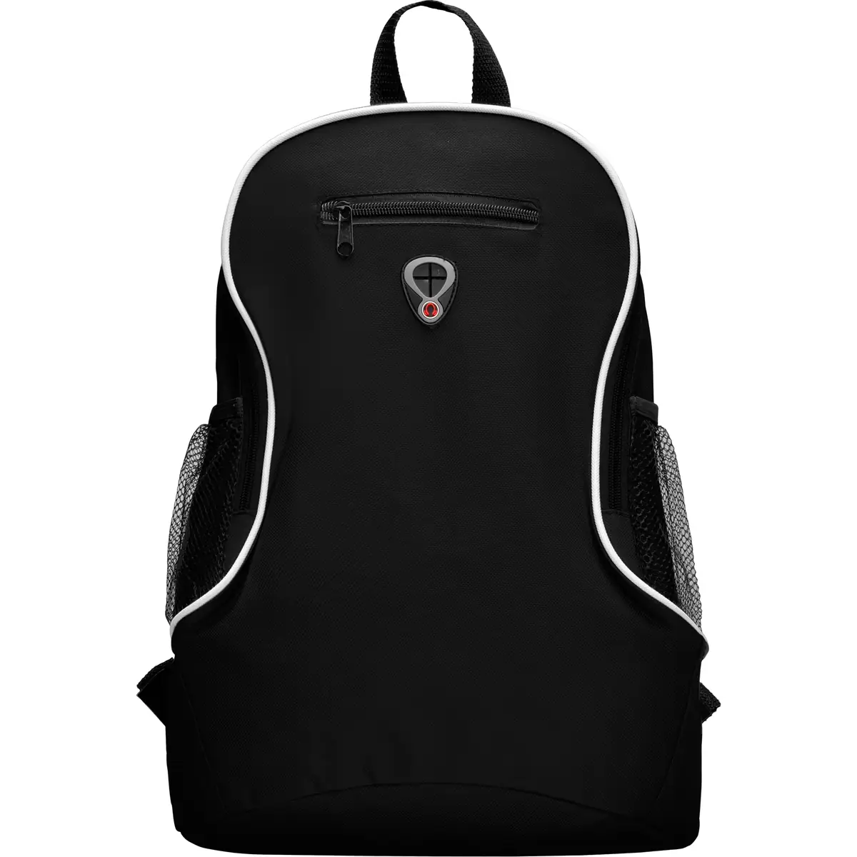 Mochila con salida para auriculares Stamina Condor 7153 8 Mochila con salida para auriculares Stamina Condor 7153, negro, vista frontal de la mochila