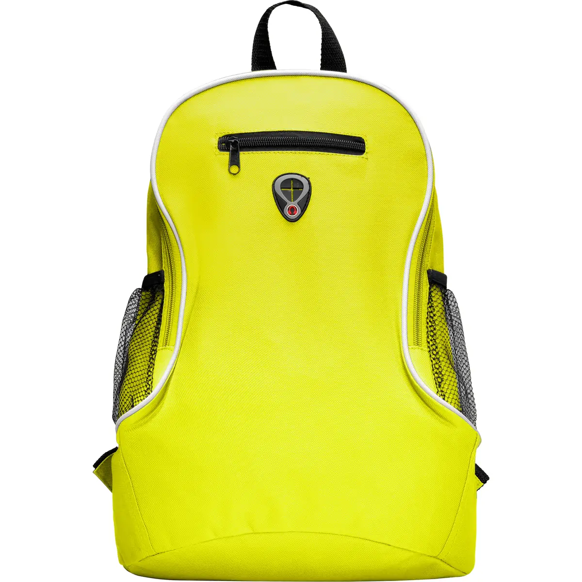 Mochila con salida para auriculares Stamina Condor 7153 2 Mochila con salida para auriculares Stamina Condor 7153, amarillo, vista frontal de la mochila