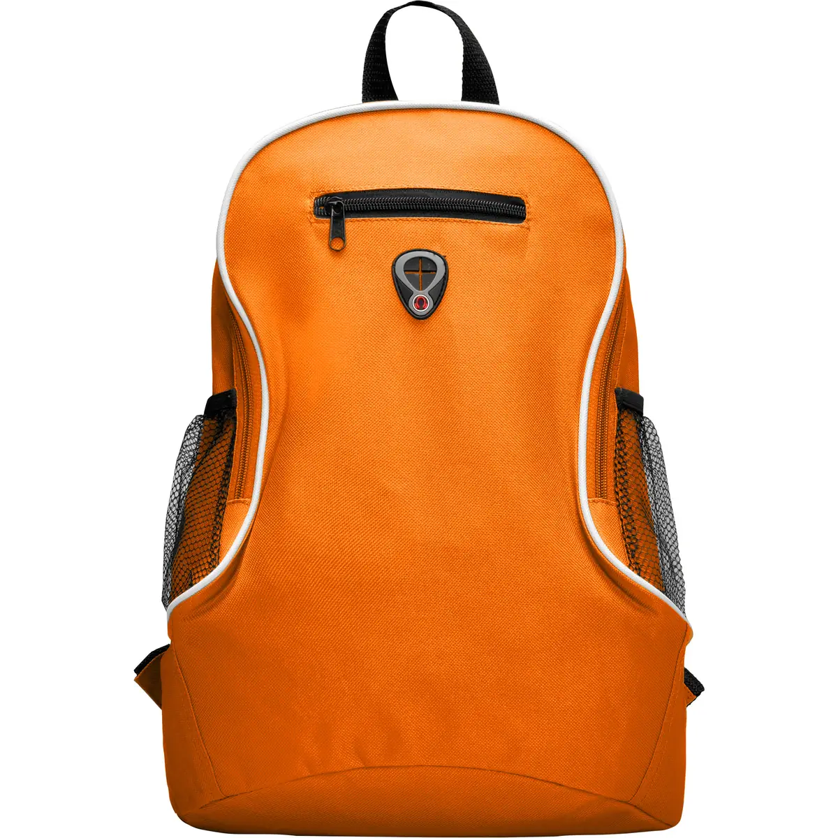 Mochila con salida para auriculares Stamina Condor 7153 3 Mochila con salida para auriculares Stamina Condor 7153, naranja, vista frontal de la mochila