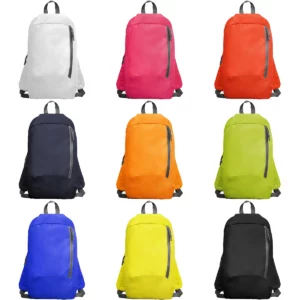 Mochila ligera Stamina Sison 7154, vista del conjunto de colores