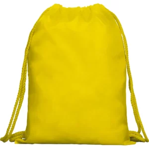 Mochila de cuerdas Stamina Kagu 7155, amarillo, vista frontal del producto