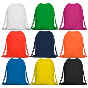 Mochila de cuerdas Stamina Kagu 7155, vista conjunta de los colores disponibles