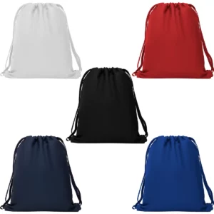 Mochila de cuerdas Stamina Zorzal 7157, vista conjunta de los colores disponibles