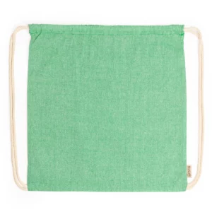 Mochila de algodón Stamina Brescia 7165, verde helecho, vista frontal del producto