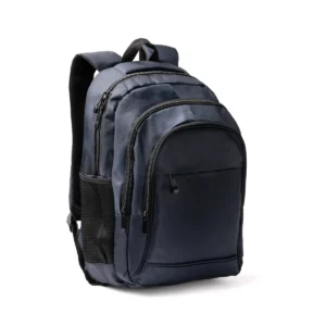 Mochila de nylon Stamina Mardok 7173, marino, vista de la mochila en perspectiva