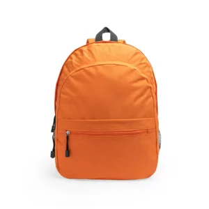 Mochila de dos compartimentos Stamina Wilde 7174, naranja, vista frontal de la mochila