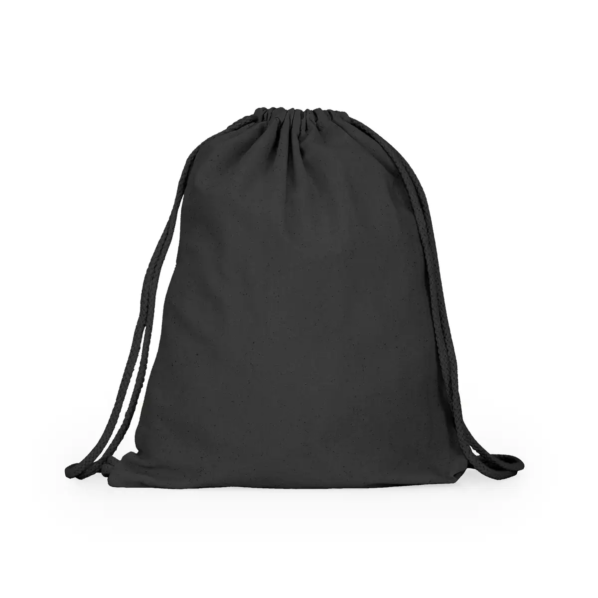 Pack 10 mochilas de algodón Stamina Adare 7175 6 Mochila de cuerdas Stamina Adare 7175, negro, vista frontal del producto