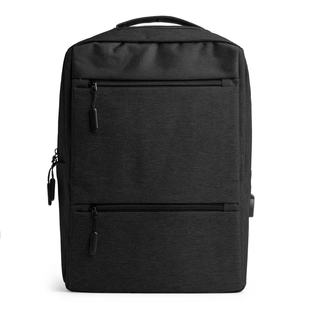 Mochila para portátil Stamina Narvik 7177 1 Mochila para portátil Stamina Narvik 7177, negro, vista frontal de la mochila