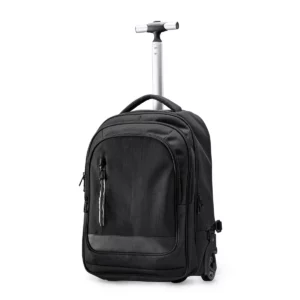 Trolley convertible en mochila Stamina Garnes 7178, negro, vista del producto en perspectiva