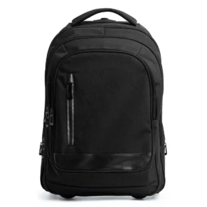 Trolley convertible en mochila Stamina Garnes 7178, negro, vista frontal del trolley convertible