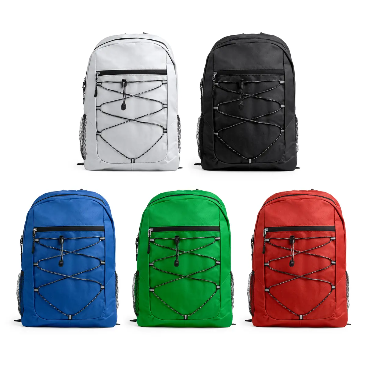 Mochila deportiva Stamina Misuri 7181 9 Mochila deportiva Stamina Misuri 7181, vista del conjunto de cinco colores