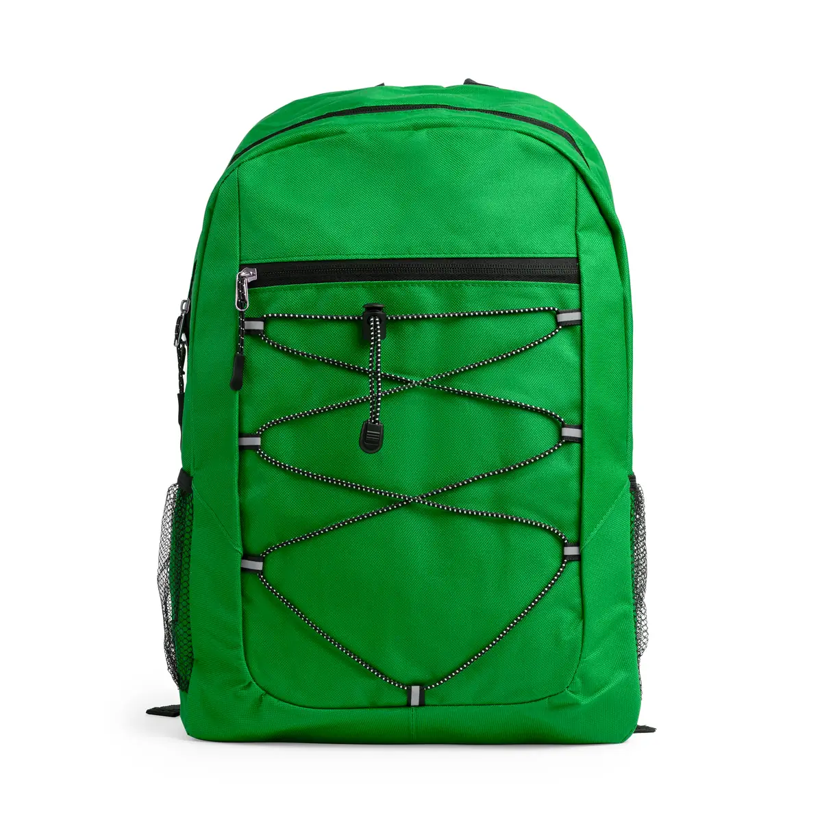 Mochila deportiva Stamina Misuri 7181 4 Mochila deportiva Stamina Misuri 7181, verde helecho, vista frontal de la mochila