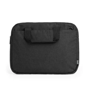 Portadocumentos RPET Stamina Kalmar 7500, negro, vista frontal del portadocumentos