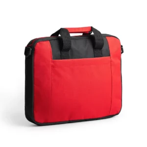 Portadocumentos para portátil Stamina Lora 7515, rojo, vista del producto en perspectiva