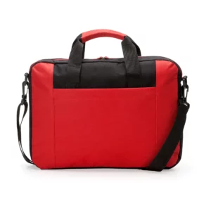 Portadocumentos para portátil Stamina Lora 7515, rojo, vista frontal del portadocumentos