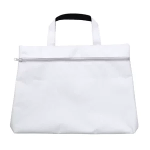Portadocumentos de poliéster Stamina Charran 7517, blanco, vista frontal del producto