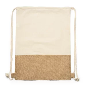 Mochila de cuerdas Stamina Wilkes 7557, crudo, vista frontal del producto