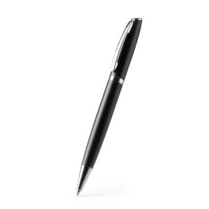 Bolígrafo giratorio Stamina Alvik 7973, negro, vista del bolígrafo en perspectiva