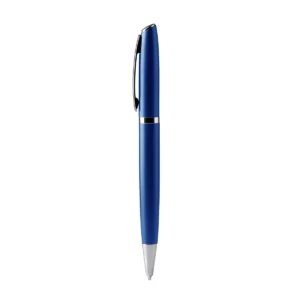 Bolígrafo giratorio Stamina Alvik 7973, azul profundo, vista frontal del bolígrafo