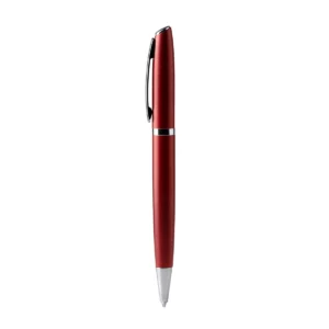 Bolígrafo giratorio Stamina Alvik 7973, granate, vista frontal del bolígrafo