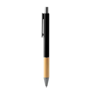 Bolígrafo Stamina Penta 7982, negro, vista frontal del bolígrafo
