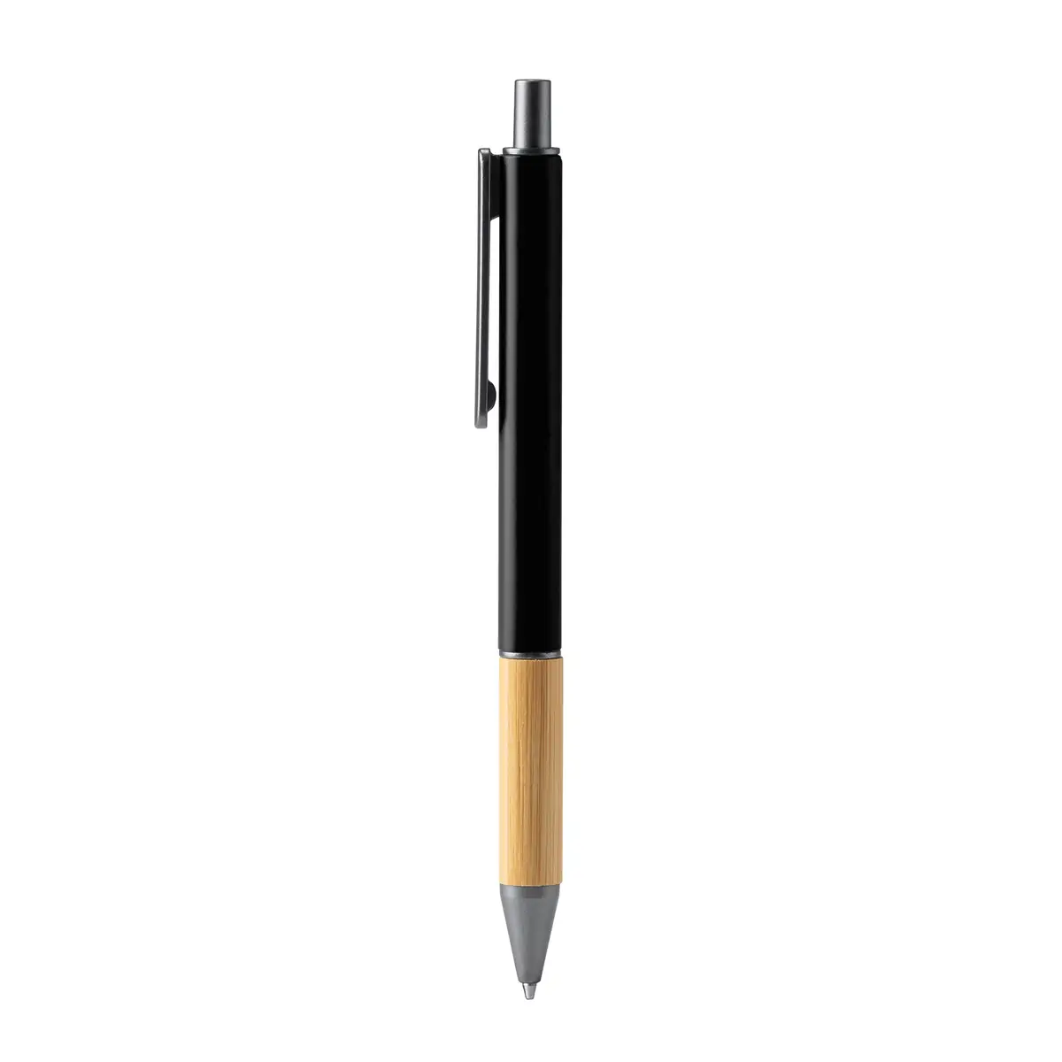 Bolígrafo Stamina Penta 7982 6 Bolígrafo Stamina Penta 7982, negro, vista frontal del bolígrafo