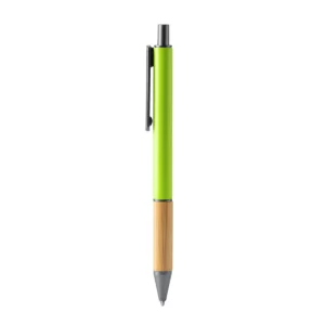 Bolígrafo Stamina Penta 7982, verde helecho, vista frontal del bolígrafo