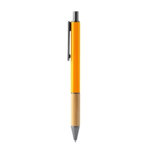 Bolígrafo Stamina Penta 7982, naranja, vista frontal del bolígrafo