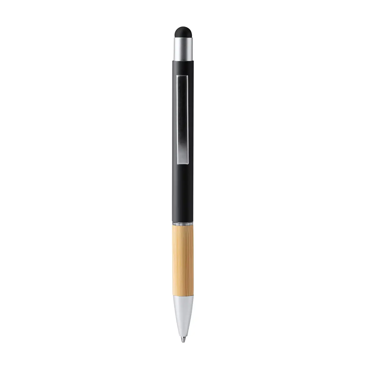 Bolígrafo con puntero Stamina Olten 7990 8 Bolígrafo con puntero Stamina Olten 7990, negro, vista frontal del bolígrafo