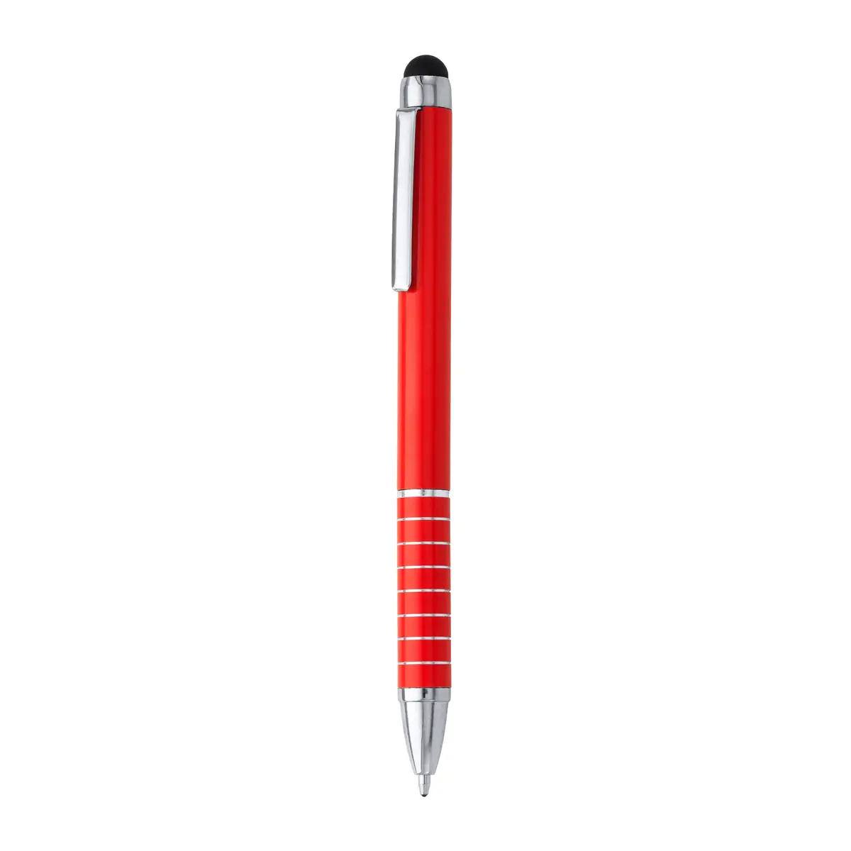Bolígrafo con puntero Stamina Canaima 8004 4 Bolígrafo con puntero Stamina Canaima 8004, rojo, vista frontal del bolígrafo