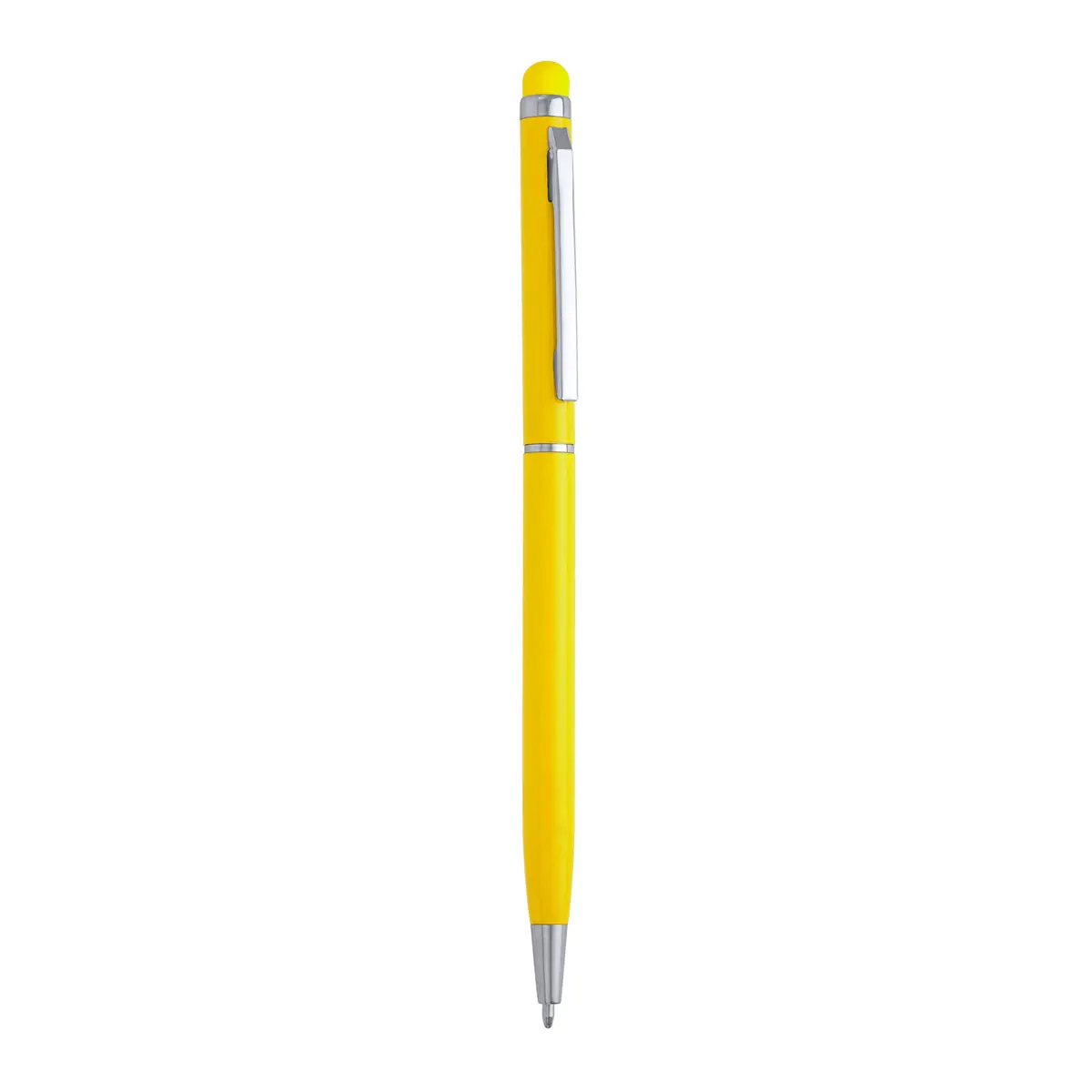 Bolígrafo con puntero Stamina Baume 8005 2 Bolígrafo con puntero Stamina Baume 8005, amarillo, vista frontal del bolígrafo