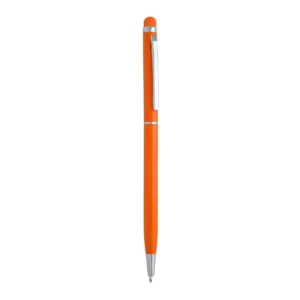 Bolígrafo con puntero Stamina Baume 8005, naranja, vista frontal del bolígrafo
