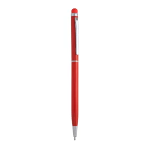 Bolígrafo con puntero Stamina Baume 8005, rojo, vista frontal del bolígrafo