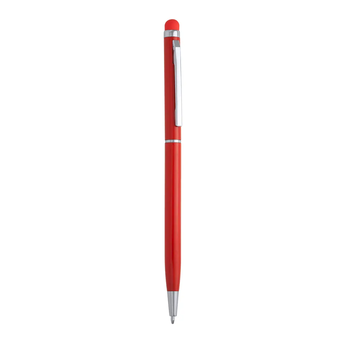 Bolígrafo con puntero Stamina Baume 8005 4 Bolígrafo con puntero Stamina Baume 8005, rojo, vista frontal del bolígrafo