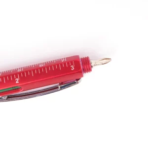 Bolígrafo multiherramienta Stamina Kanchan 8024, rojo, detalle del destornillador de estrella